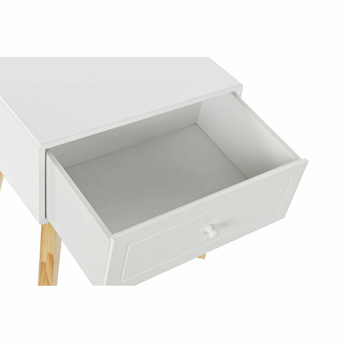 Noptieră DKD Home Decor Alb Natural Lemn MDF 45 x 36 x 49 cm