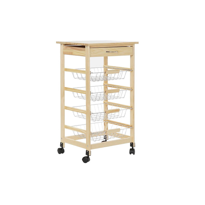 Cărucior pentru legume DKD Home Decor (47 x 38 x 82 cm)