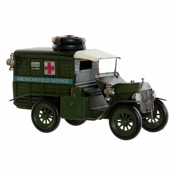 Vehicul DKD Home Decor Decorativ 29 x 11 x 17 cm Camuflaj Vintage
