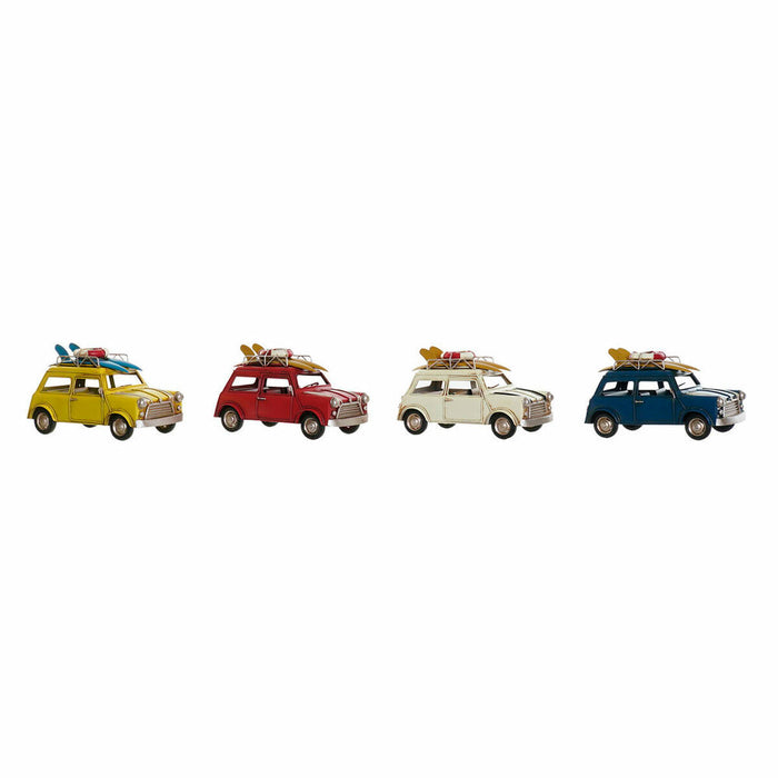 Vehicul DKD Home Decor Mașină Decorativ 25 x 12,5 x 14 cm Vintage (4 Piese)