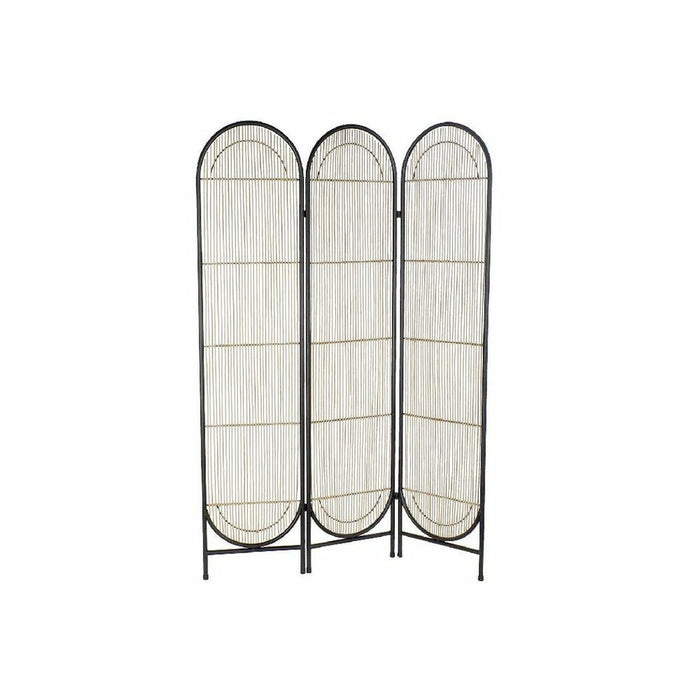 Paravan pliant DKD Home Decor Metal Ratan (126 x 2 x 180 cm)