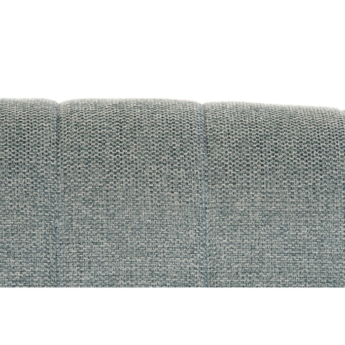 Fotoliu DKD Home Decor Natural Poliester Albastru celest Pin (63 x 68 x 81 cm)