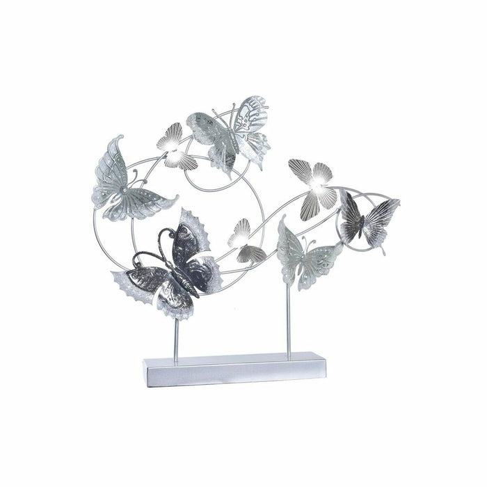 Figură Decorativă DKD Home Decor Gri Metal (61 x 8.3 x 54 cm)