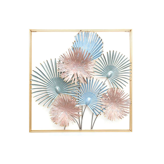 Decorațiune de Perete DKD Home Decor Metal (90 x 7 x 90 cm)