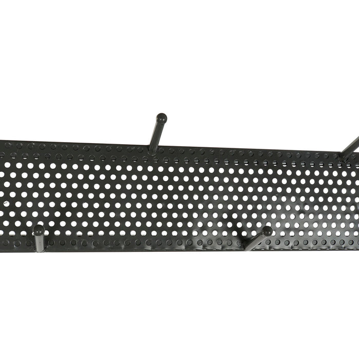 Mobilier pentru Hol DKD Home Decor Maro Gri închis Lemn Metal Oglindă 84,5 x 40 x 187 cm