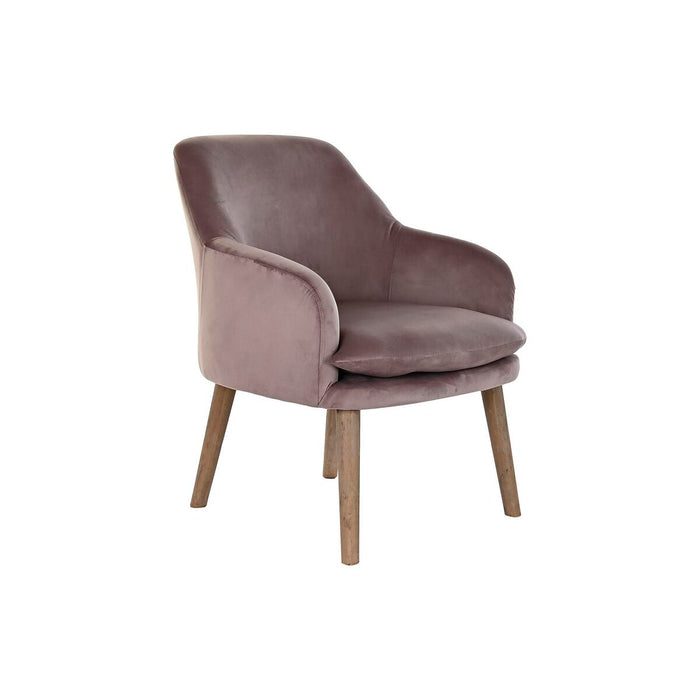 Fotoliu DKD Home Decor Roz Lemn 61 x 68 x 78 cm