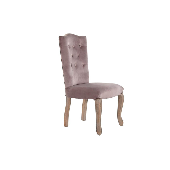 Scaun de Sufragerie DKD Home Decor Roz Natural 51 x 47,5 x 101 cm