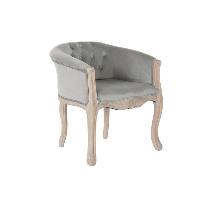 Fotoliu DKD Home Decor Gri Lemn Plastic 58 x 56 x 69 cm