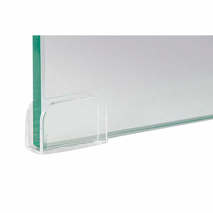Mobilă TV DKD Home Decor Alb Geam MDF (160 x 45 x 40 cm)