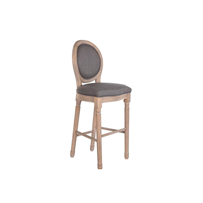 Taburet DKD Home Decor Gri închis Brad 48 x 54 x 118 cm