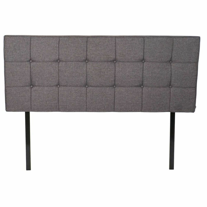 Tăblie de Pat DKD Home Decor Gri Lemn de cauciuc 160 x 7 x 65 cm