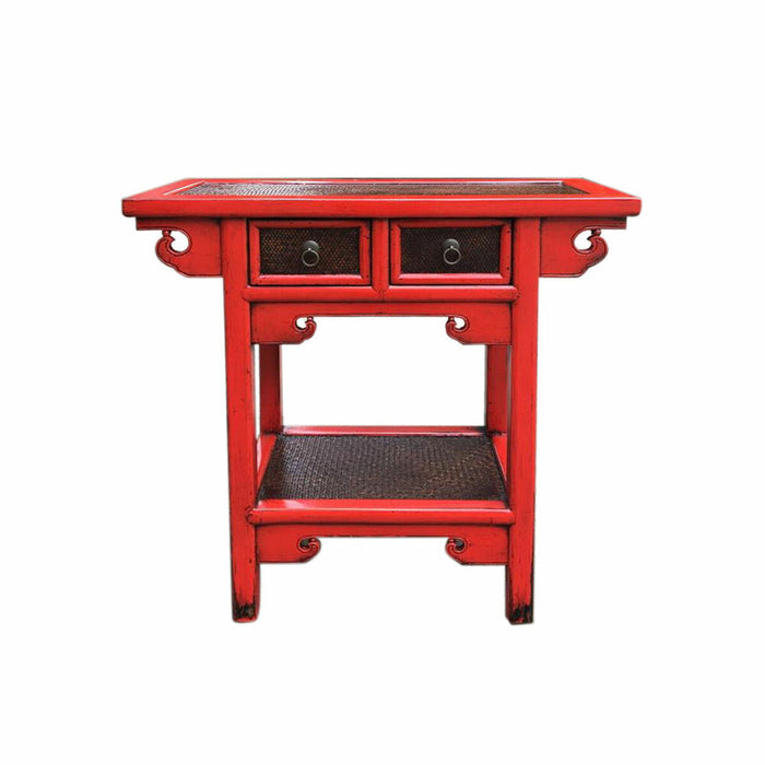 Consolă DKD Home Decor Metal Maro închis 85 x 35 x 80 cm