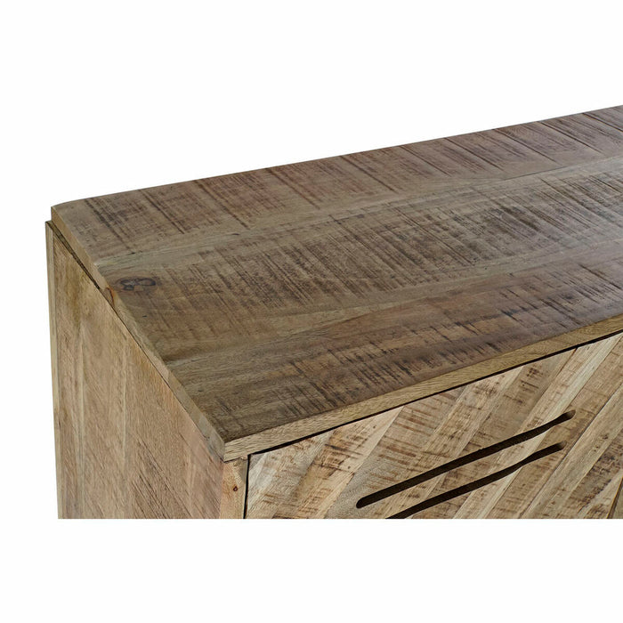 Servantă DKD Home Decor Negru Metal Lemn de mango (140 x 40 x 93 cm)