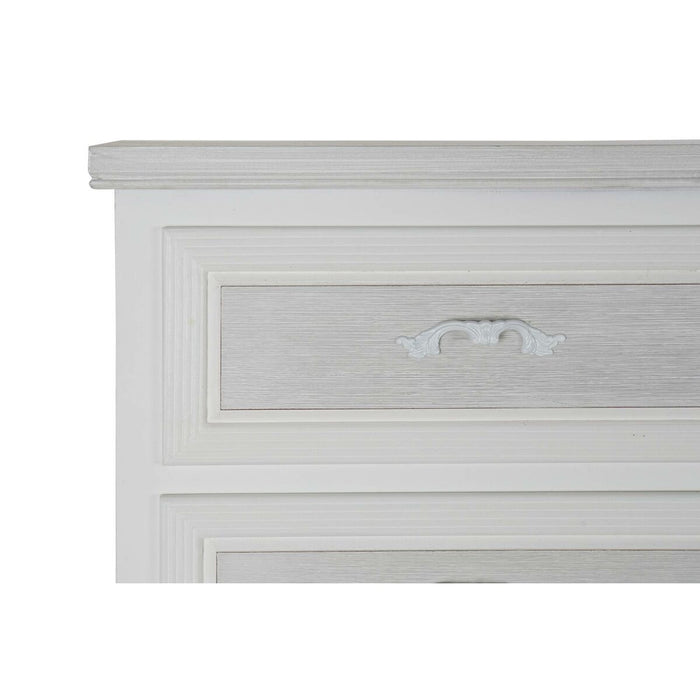 Comodă DKD Home Decor 100 x 40 x 87 cm Lemn Alb Romantic Lemn MDF