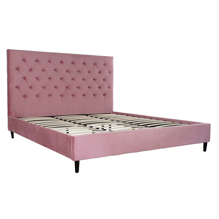 Pat DKD Home Decor Lemn Metal Roz 180 x 200 cm 187 x 210 x 137 cm