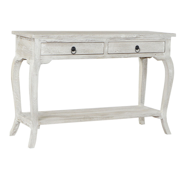 Console DKD Home Decor Alb Multicolor Lemn Lemn de mango 115 x 38 x 76 cm