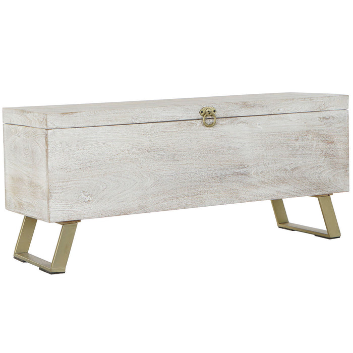 Cufăr DKD Home Decor Lemn Metal (116 x 40 x 50 cm)