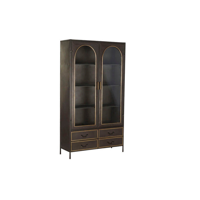 Stand Prezentare DKD Home Decor Geam Metal (100 x 35 x 180 cm)