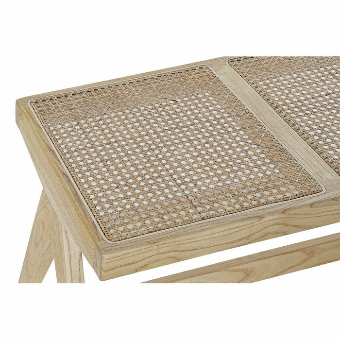Foot-of-bed Bench DKD Home Decor Natural Ratan Ulm (118 x 42 x 46 cm)