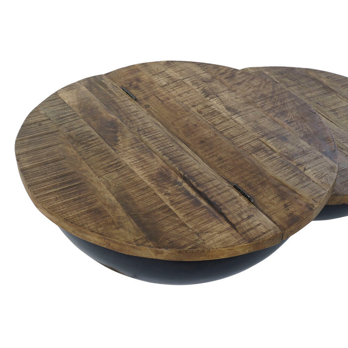 Masa de Cafea DKD Home Decor Lemn Metal 114 x 76 x 33 cm