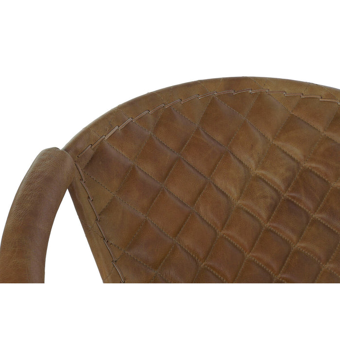 Scaun de Sufragerie DKD Home Decor Negru Maro Deschis 81 x 67 x 71 cm
