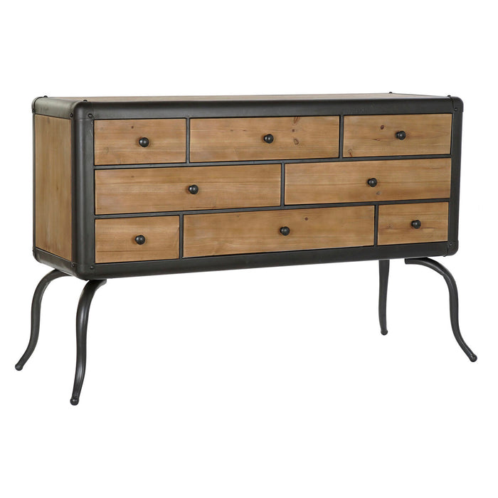 Dulap cu Sertare DKD Home Decor Brad Metal (129 x 42 x 79 cm)