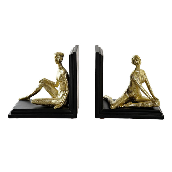 Zarážka DKD Home Decor Rășină (31.5 x 9.5 x 20.5 cm) (2 pcs)