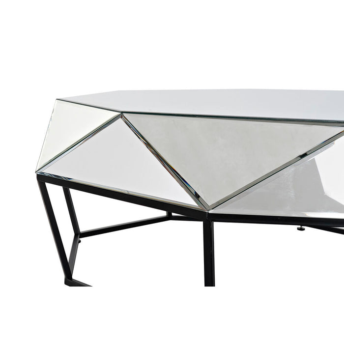 Masa de Cafea DKD Home Decor Metal Oglindă 100 x 100 x 35 cm