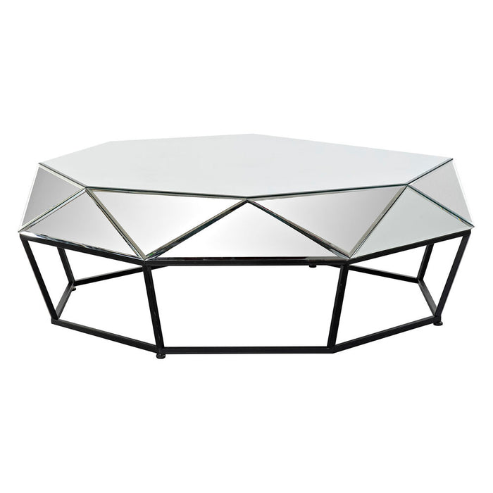 Masa de Cafea DKD Home Decor Metal Oglindă 100 x 100 x 35 cm