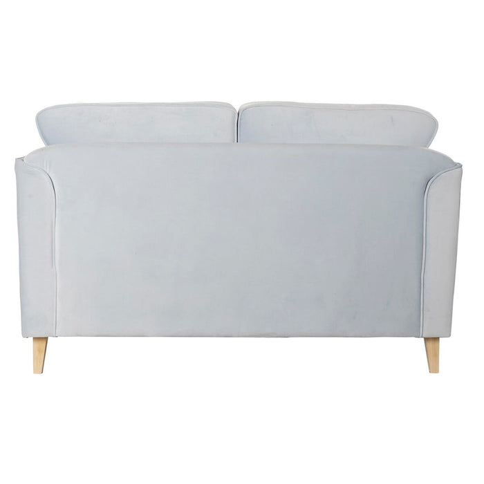 Canapea DKD Home Decor Albastru Albastru celest Lemn Modern Sixties 136 x 76 x 82 cm