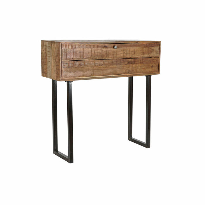Birou DKD Home Decor Metal Lemn de mango (118 x 40 x 115 cm)