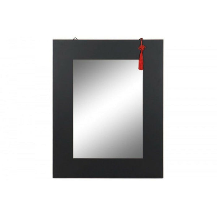Oglindă de perete DKD Home Decor Albastru Roșu Brad Lemn MDF (70 x 2 x 90 cm)