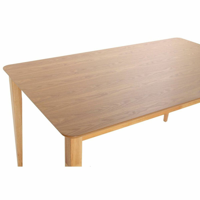 Set de Masă cu 6 Scaune DKD Home Decor Maro Deschis Dub Lemn MDF (1,4 x 80 x 74 cm) (93 cm)