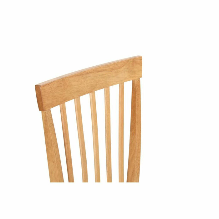 Set de Masă cu 6 Scaune DKD Home Decor Maro Deschis Dub Lemn MDF (1,4 x 80 x 74 cm) (93 cm)