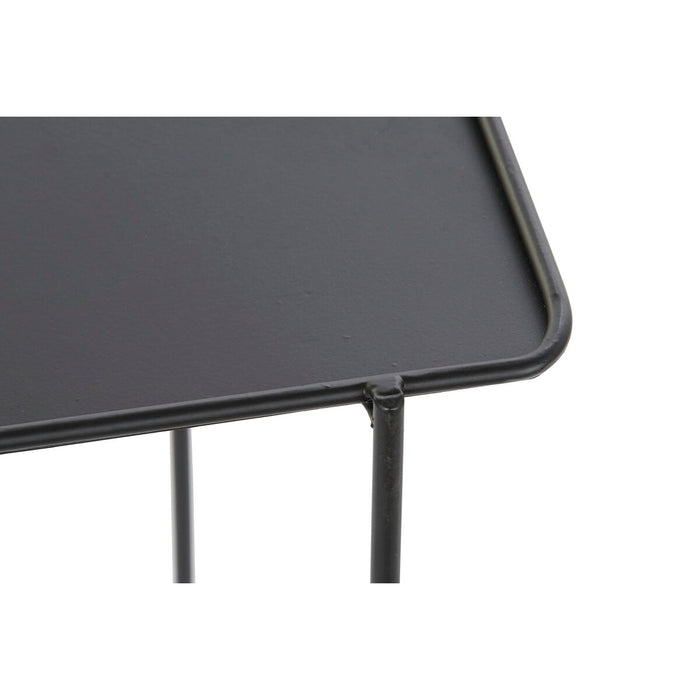 Consolă DKD Home Decor Negru Albastru Metal Modern (70 x 27 x 45 cm) (2 Unități)