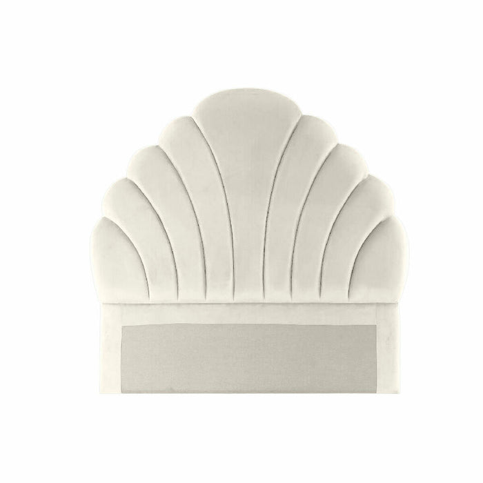 Tăblie de Pat DKD Home Decor Crem Plastic Lemn MDF 157 x 8 x 160 cm