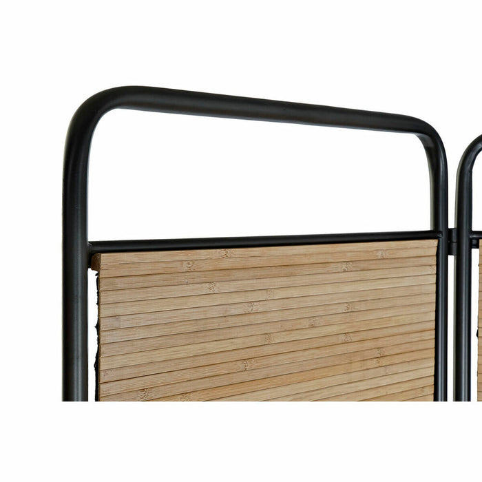 Paravan pliant DKD Home Decor Metal Bambus 148 x 2 x 180 cm