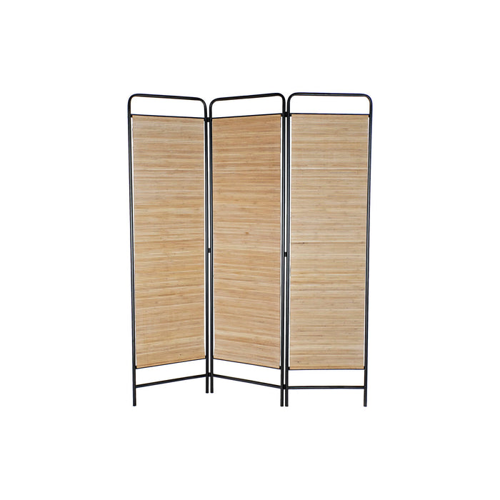 Paravan pliant DKD Home Decor Metal Bambus 148 x 2 x 180 cm