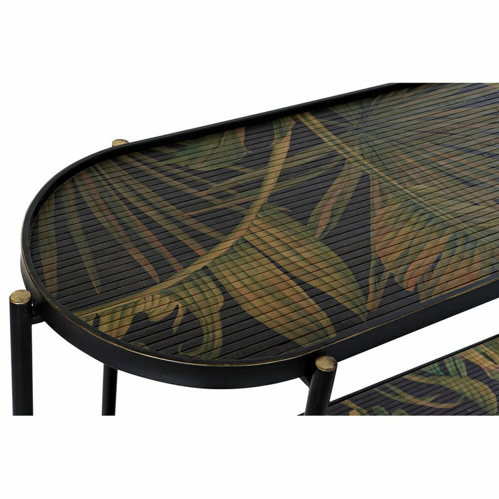 Consolă DKD Home Decor Negru Verde Metal Lemn MDF 120 x 41 x 80 cm