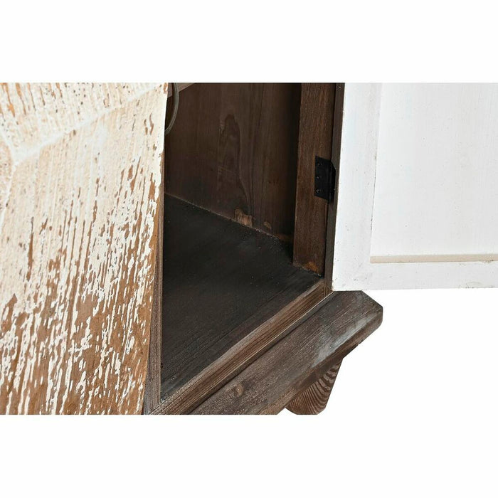 Servantă DKD Home Decor Brad Bej MDF Maro închis (145 x 41,5 x 92,5 cm)
