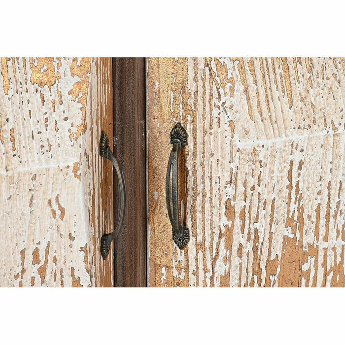 Servantă DKD Home Decor Brad Bej MDF Maro închis (145 x 41,5 x 92,5 cm)