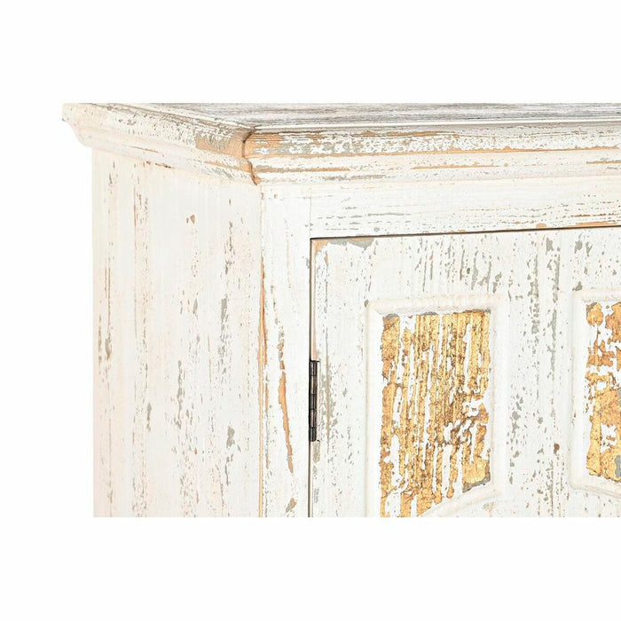 Servantă DKD Home Decor Alb Auriu* Brad Lemn MDF 93,5 x 36,5 x 110 cm