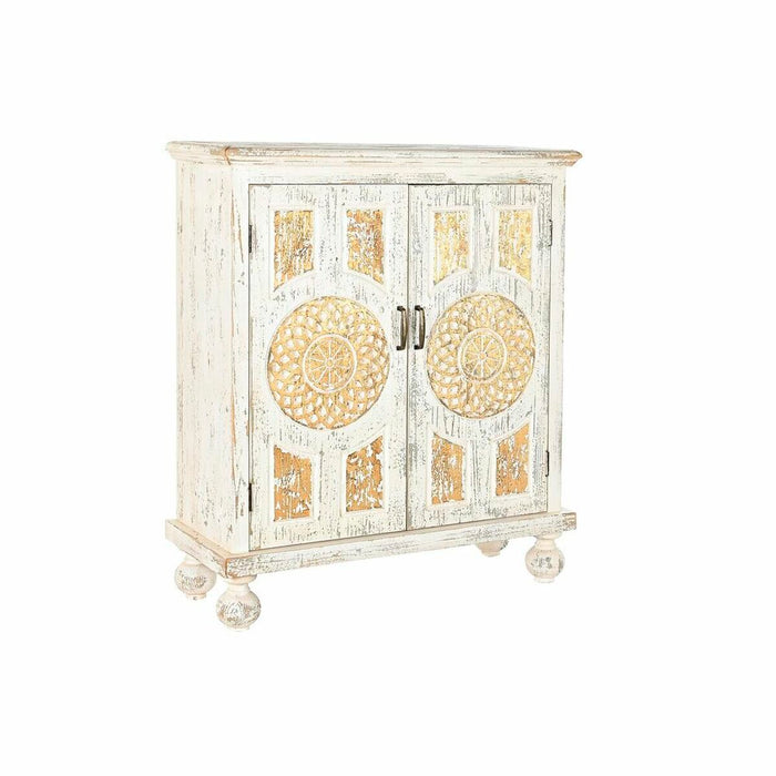 Servantă DKD Home Decor Alb Auriu* Brad Lemn MDF 93,5 x 36,5 x 110 cm