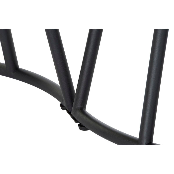Masă de Sufragerie DKD Home Decor Natural Negru Metal 180 x 100 x 76 cm Lemn MDF
