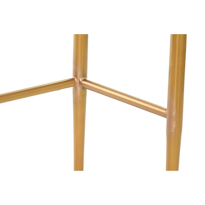 Consolă DKD Home Decor Roz Auriu* Metal Lemn de mango Modern (90 x 45 x 74 cm)