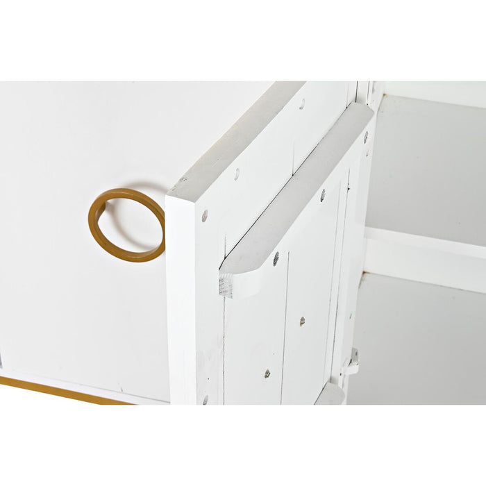 Servantă DKD Home Decor Alb Auriu* Metal Lemn de mango 180 x 40 x 80 cm