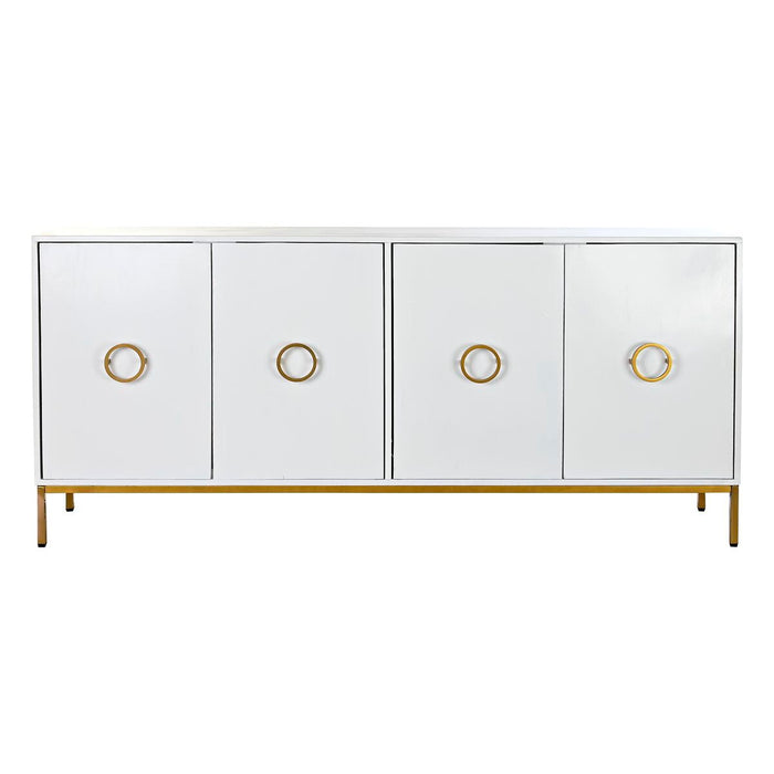 Servantă DKD Home Decor Alb Auriu* Metal Lemn de mango 180 x 40 x 80 cm