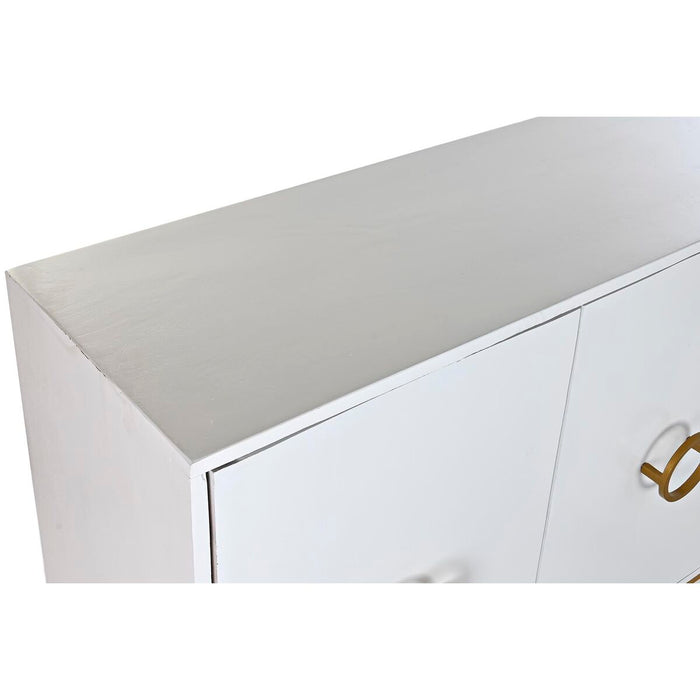 Servantă DKD Home Decor Alb Auriu* Metal Lemn de mango 180 x 40 x 80 cm