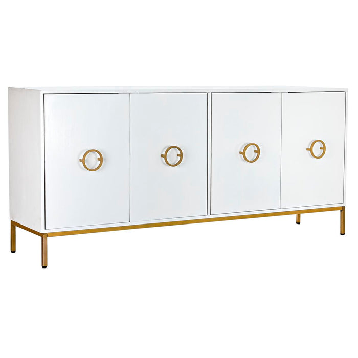 Servantă DKD Home Decor Alb Auriu* Metal Lemn de mango 180 x 40 x 80 cm