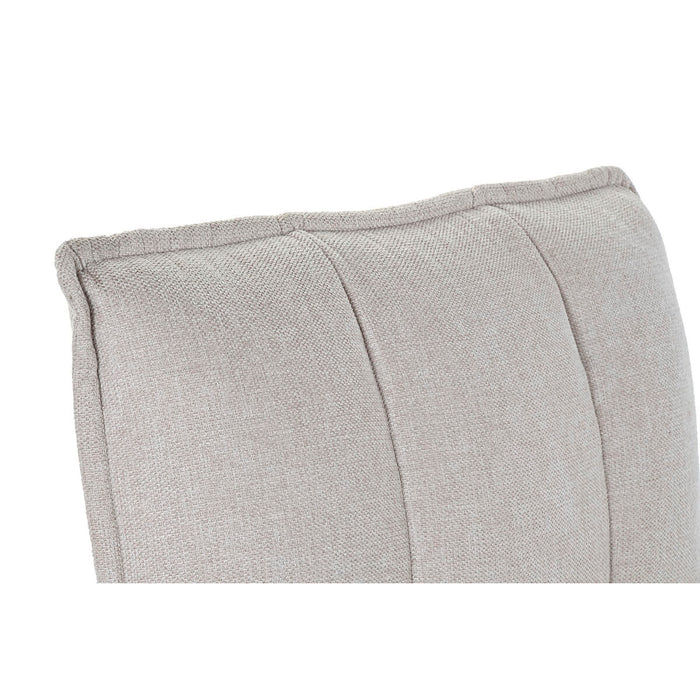 Fotoliu DKD Home Decor Bej Auriu* Metal Poliester (66 x 71 x 77 cm)